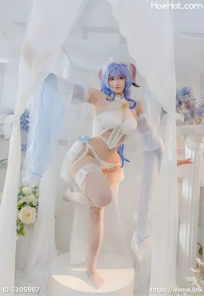 古阿扎 - 甘雨 nude cosplay leaked 72890