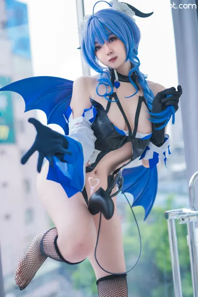 Hatori Sama - Ganyu Devil nude cosplay leaked 284799