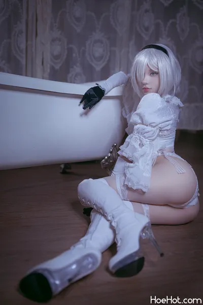 快乐的莲某人 Arika Ren 2B 白花嫁 nude cosplay leaked 271817