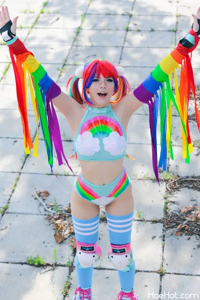 Meggii - Rainbow Dash nude cosplay leaked 151381