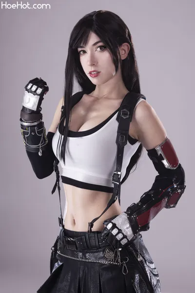 Morgan Le Foy - Tifa nude cosplay leaked 52790