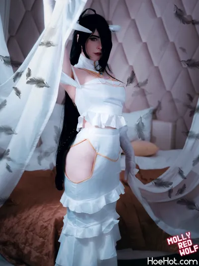 MollyRedWolf Albedo cosplay nude cosplay leaked 253493