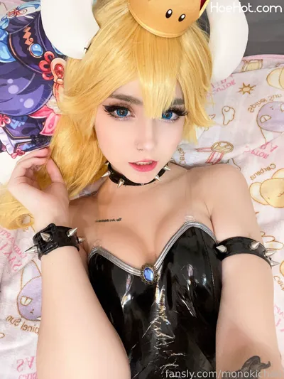 Monoki Chan - Bowsette (Selfie Set) nude cosplay leaked 94597