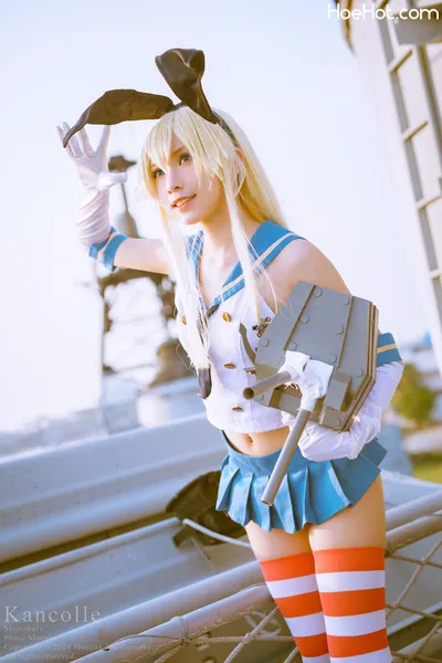 麵Mian - Shimakaze nude cosplay leaked 504421