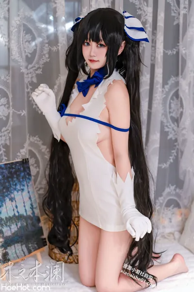 木之本澜 - 赫斯缇雅 nude cosplay leaked 376649