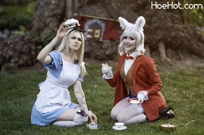 Luxlo - Alice and the White Rabbit nude cosplay leaked 201242