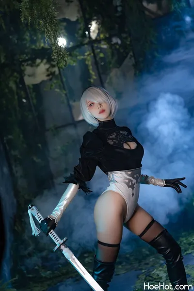 [玄子 genko] 2B Nier Automata nude cosplay leaked 32281