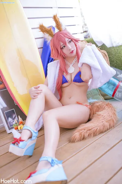 [叫我千寻大人] 玉藻前 泳裝 FGO Tamamo no Mae Swimsuit nude cosplay leaked 368891