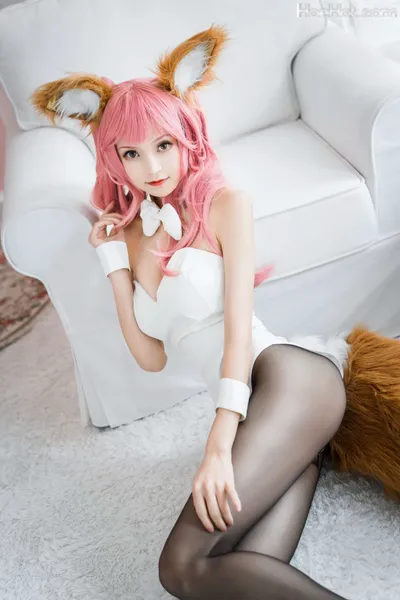 [风之领域] 玉藻前兔女郎 nude cosplay leaked 24906