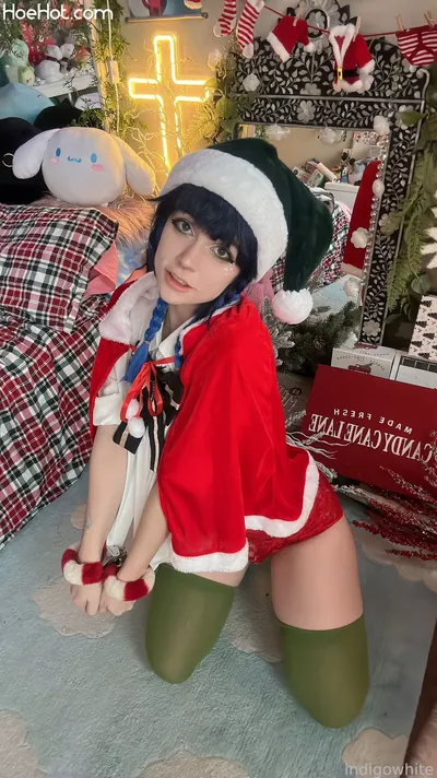 Indigo White - Christmas Bard nude cosplay leaked 107687