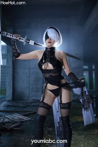 [YouMi尤蜜: 何嘉颖] 机械姬2B 何嘉颖 nude cosplay leaked 455727