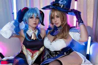 Maria Nagai - Ganyu &amp; Lisa nude cosplay leaked 8820