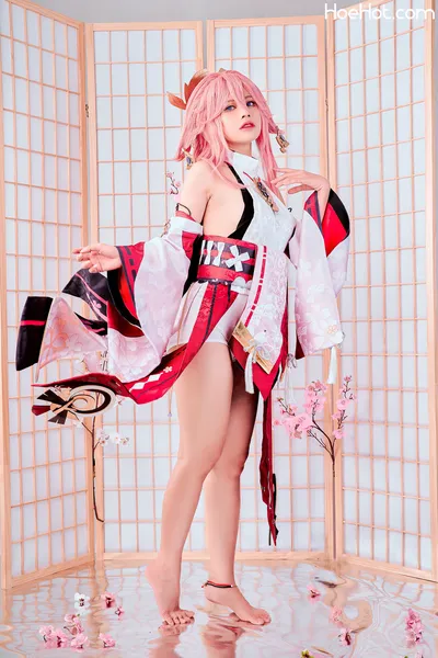 PingPing - Yae Miko nude cosplay leaked 274292