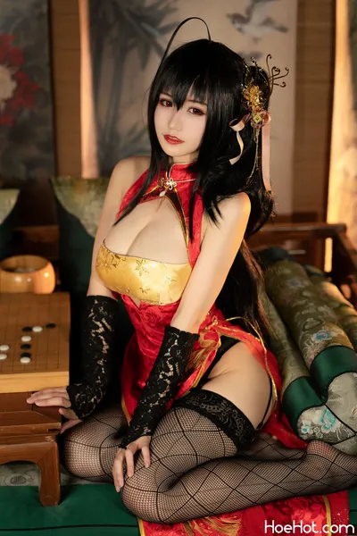 [Kokura Chiyo]  taihou  小仓千代w 大凤旗袍 nude cosplay leaked 164856