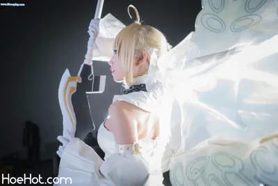 [楚楚子w] COS-FATE GRAND ORDER COS花嫁尼禄 nude cosplay leaked 371347