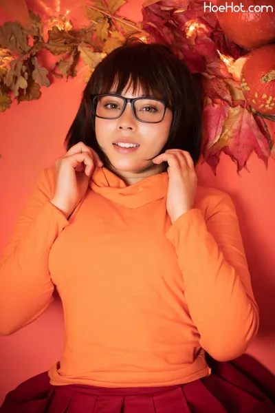 Virtual Geisha / Velma Cosplay (Scooby Doo) nude cosplay leaked 406417