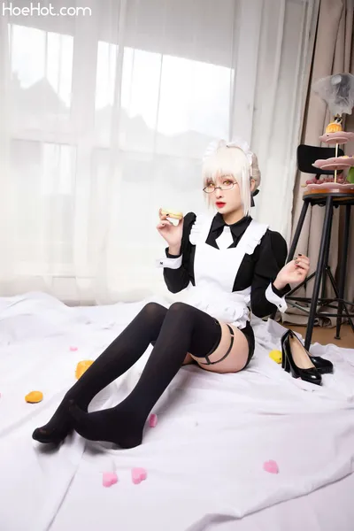 洛璃LoLiSAMA - BX Maid nude cosplay leaked 302234