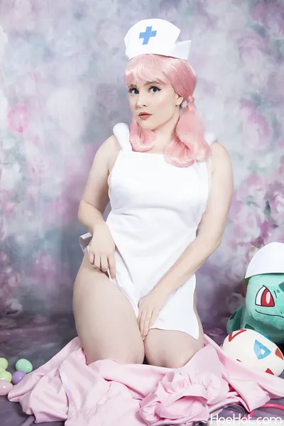 Foxy Cosplay - Nurse Joy nude cosplay leaked 32521