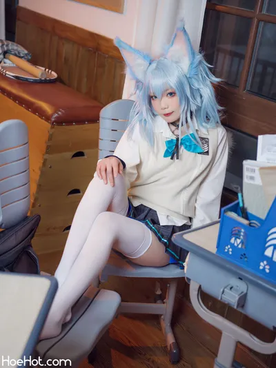 铁打萌萌moi - PA15校服 nude cosplay leaked 25555