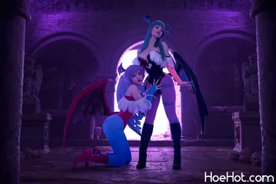 Lada Lyumos - Morrigan &amp; Lilith Aensland [Darkstalkers] nude cosplay leaked 82588