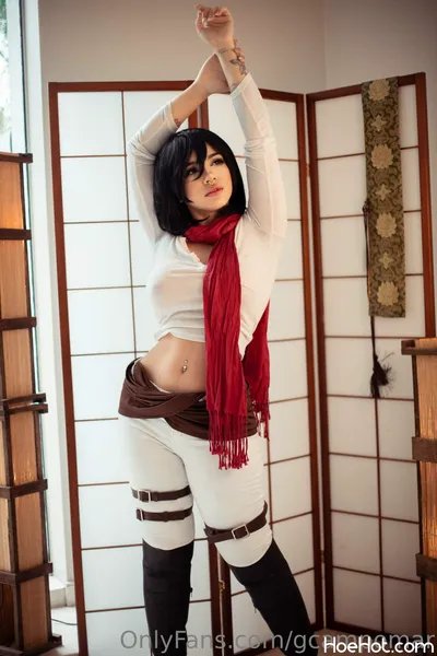 Giovanna Campomar - Mikasa Ackerman (Attack on Titan) nude cosplay leaked 298328