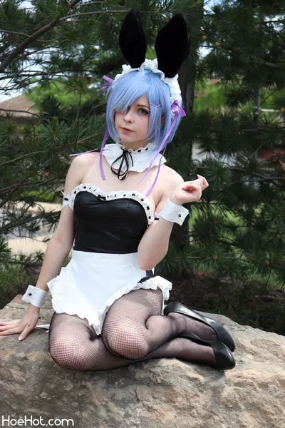 Melondoki - Bunny Rem nude cosplay leaked 279768