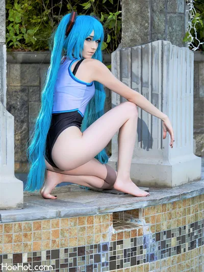 KQ-Kawaii Queentsun - Miku Swimsuit nude cosplay leaked 96542