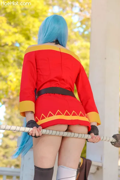 Meggii Kohai - Aqua-Megumin nude cosplay leaked 592707