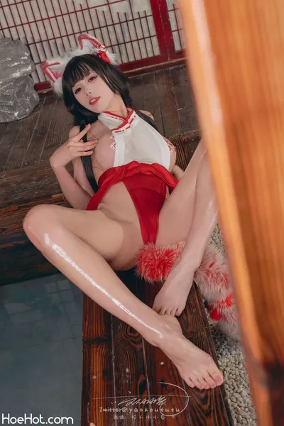 咬一口兔娘ovo-狐之灵梦 nude cosplay leaked 28778