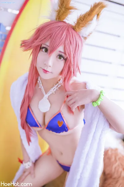 [叫我千寻大人] 玉藻前 泳裝 FGO Tamamo no Mae Swimsuit nude cosplay leaked 368888