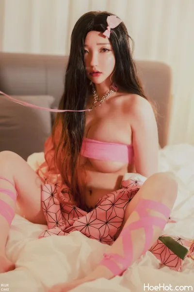 [BLUECAKE] Ye-Eun - Pink Oni nude cosplay leaked 616743