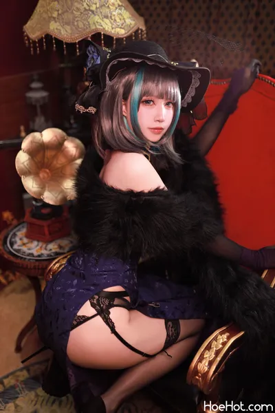 黑白御猫 柴郡旗袍 nude cosplay leaked 132242