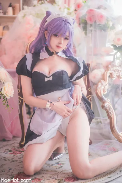 Hatori Sama - Keqing Maid nude cosplay leaked 300116