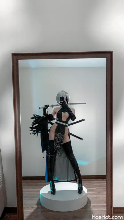 瓦斯塔亚小龙虾 - 2B Ninja nude cosplay leaked 334831