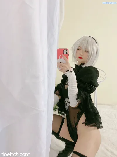 51酱 - NO.02 2B黑婚纱 2B Black Bride nude cosplay leaked 527575