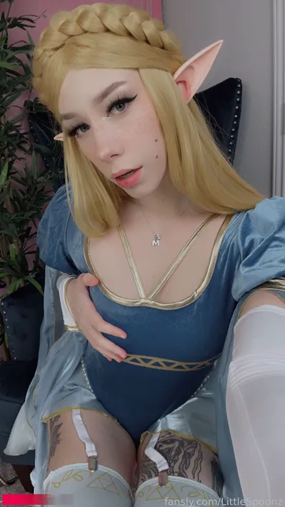 LittleSpoonz - Princess Zelda nude cosplay leaked 15454