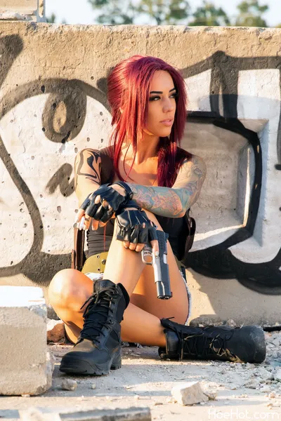 Alex Zedra - Revy nude cosplay leaked 61541