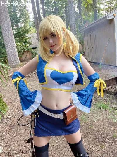 Sandykuroneko - Lucy Heartfilia nude cosplay leaked 601131