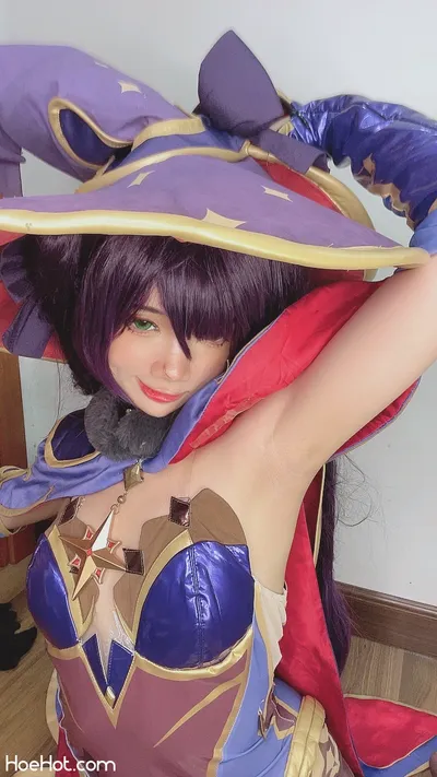 PoppaChan - Mona nude cosplay leaked 131584