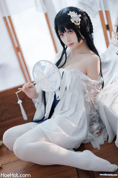 [樱落酱w] 逸仙膏发凝脂 Azur Lane Yat Sen nude cosplay leaked 274614