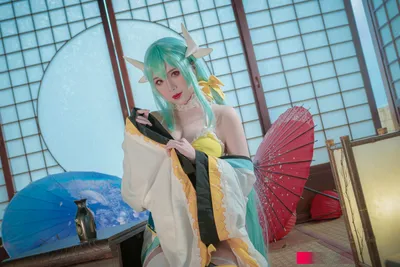 羊大真人 - 清姬泳装 nude cosplay leaked 5636