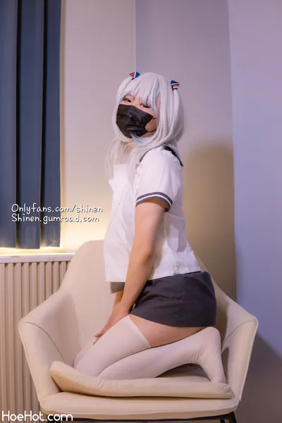 [Haru] Gawr Gura School Girl nude cosplay leaked 488901