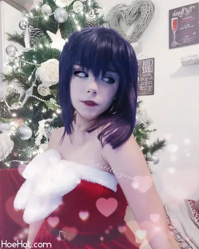 Little Giuli - Xmas Motoko nude cosplay leaked 59814