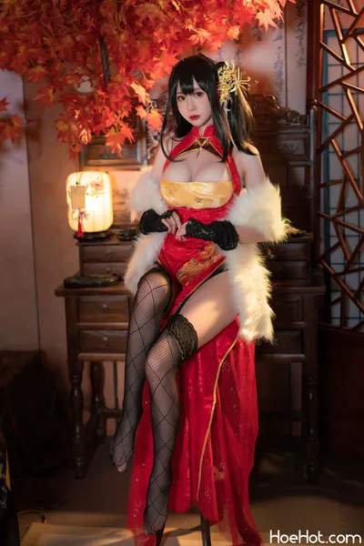 [西园寺南歌] Taihou Cheongsam Ver. nude cosplay leaked 530573