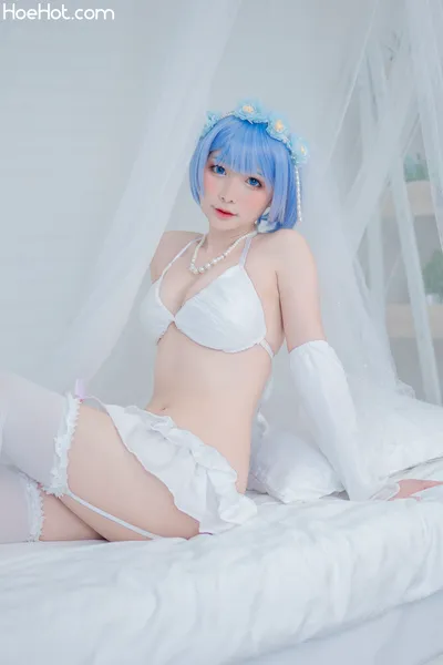 Lightcos - Wedding Dress Rem nude cosplay leaked 324964