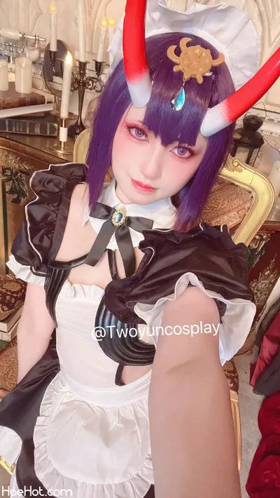 Twoyun - Shuten maid nude cosplay leaked 297892