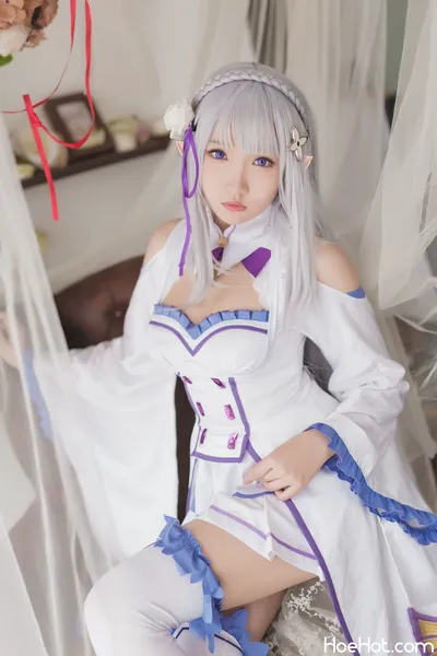 [瓜希酱]  艾米莉亚 nude cosplay leaked 518846