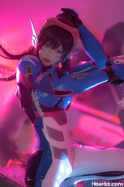 D.va Overwatch 2 - Lilium725 w百合欧皇子w nude cosplay leaked 405956