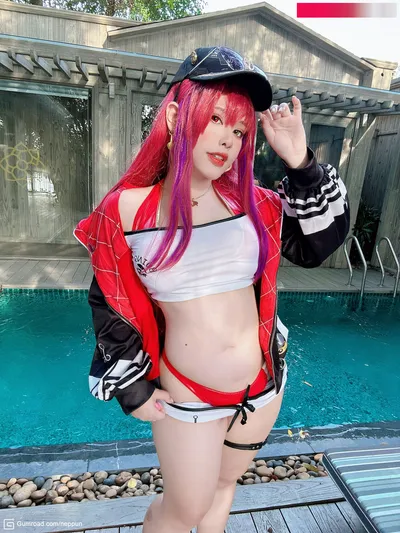 Neppu - Marine summer nude cosplay leaked 15964