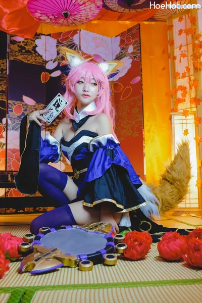 Roroki骷髅姫 NO.03 玉藻の前 FGO Tamamo no Mae nude cosplay leaked 515522